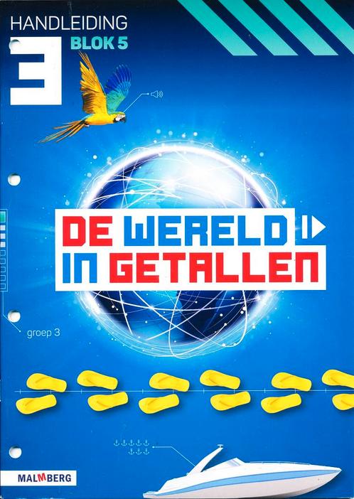 De wereld in Getallen versie 5 Handleiding blok 5 groep 3, Boeken, Schoolboeken, Nieuw, Verzenden