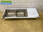 RVS Spoelblad Spoelbak 180 x 70 cm Horeca, Ophalen of Verzenden, Nieuw zonder verpakking