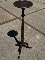 Plantentafel - Hoog model - Mahonie - Fakkel-plantstandaard