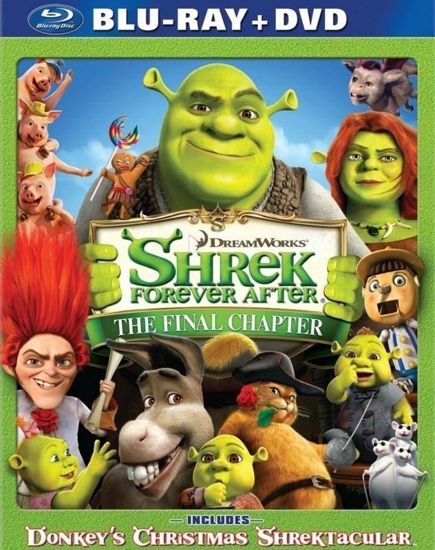 Shrek 4: Forever After (Blu-ray + DVD) (Blu-ray), Cd's en Dvd's, Blu-ray, Gebruikt, Verzenden
