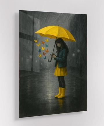 Canvas Rainy Day Dreams beschikbaar voor biedingen