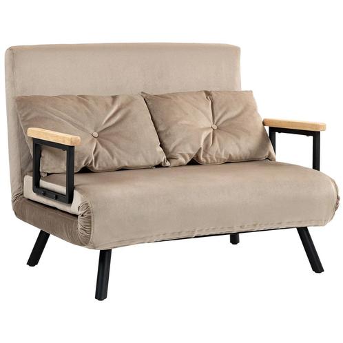 TRUUSK 2-zitsbank Met Slaapfunctie, 102x73x81cm, Met Vijfvou, Huis en Inrichting, Banken | Bankstellen, Nieuw, Verzenden