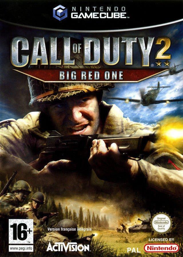 Call of Duty 2 big red one, Spelcomputers en Games, Games | Nintendo GameCube, Verzenden