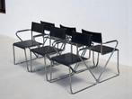 6x (of meer) Buisframe eetkamerstoel– Bauhaus, Marcel Breuer, Bauhaus, Marcel Breuer, Zwart, Zo goed als nieuw, Vijf, Zes of meer stoelen