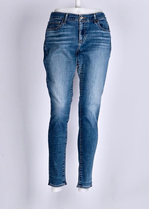 Vintage Super Skinny Levis 710 Light Blue size 34 / 31, Kleding | Heren, Spijkerbroeken en Jeans, Ophalen of Verzenden