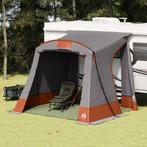 vidaXL Tent Grijs en Oranje en Zwart 285 x 255 x 245 cm, Caravans en Kamperen, Tenten, Verzenden, Nieuw