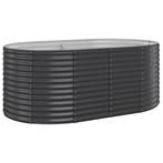 Plantenbak Staal Antraciet | OP = OP | Bespaar 40%!, Tuin en Terras, 100 cm of meer, Nieuw, Ophalen of Verzenden, Metaal