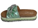 Ibiza Shiny Green Slippers, Kleding | Dames, Schoenen, Slippers, Nieuw, Ophalen of Verzenden, Kayla