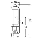 2 stuks Osram LED G9 2.8W 300lm 2700K Ø1.6x6cm Niet-Dimbaar, Nieuw, Ophalen of Verzenden