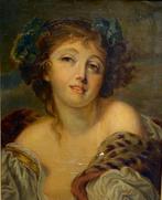 Jean Baptiste Greuze (1725-1825), After - Retrato de Bacante