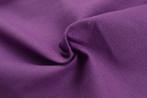 10 meter canvas stof - Cassis - 150cm breed, 120 cm of meer, Paars, Ophalen of Verzenden, Katoen