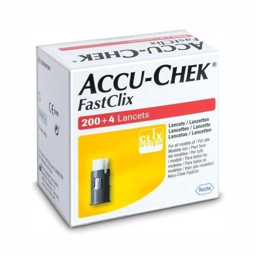 Roche Accu-Chek FastClix lancetten (204) 30 G, Diversen, Verpleegmiddelen, Nieuw, Verzenden