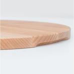 HOCHO Ronde Pizzaplank – Beukenhout – Ø 350x20 mm – P, Huis en Inrichting, Keuken | Keukenbenodigdheden, Ophalen of Verzenden