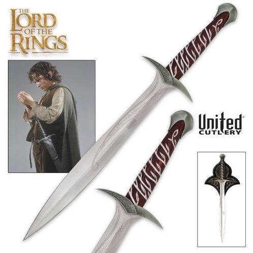 Lord Of The Rings Replica 1/1 Sting Sword, Verzamelen, Lord of the Rings, Nieuw, Ophalen of Verzenden
