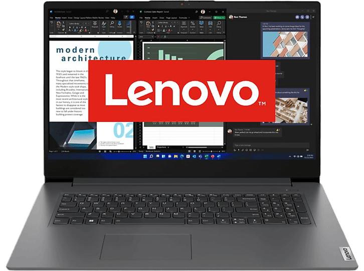 Lenovo - V17 G4 Iru - 17.3 inch - Grijs, Computers en Software, Windows Laptops, 3 tot 4 Ghz, 17 inch of meer, 17 inch of meer