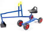 Speelgoed Zandbak Kinder Kraantje Blauw Op Wielen, Ophalen, Nieuw