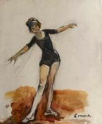 Cesare Monti (1891-1959) - Ballerina (periodo Parigino), Antiek en Kunst