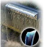 Ubbink RVS Niagara waterval 30 cm met led bij Vijverkoopjes, Ophalen of Verzenden, Nieuw