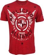 Affliction Clothing Affliction Alliance MMA Gym T-shirt Rood, Nieuw, Maat 46 (S) of kleiner, Affliction Clothing, Ophalen of Verzenden