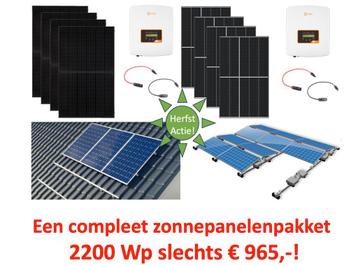 Herfstactie pakket zonnepanelen Risen, Jinko, Trina ,Tongwei beschikbaar voor biedingen