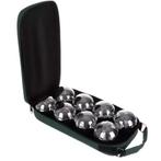 Kruzzel Boules Set - 8 Chromen Kogels met Draagtas - Perf..., Kinderen en Baby's, Speelgoed | Buiten | Los speelgoed, Ophalen of Verzenden