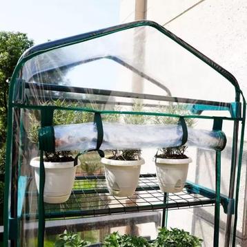 Mini Kweekkas met 4 Lagen - Perfect voor je Balkon en Tuin beschikbaar voor biedingen