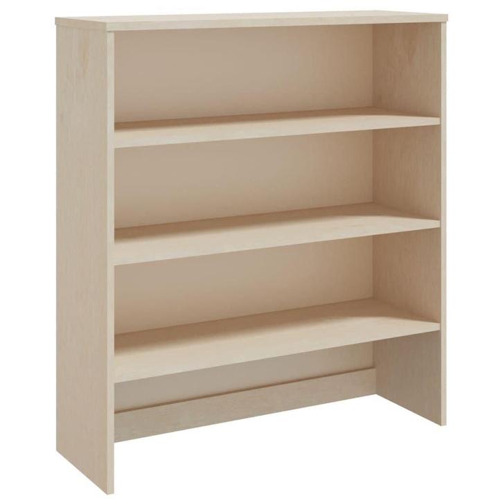 Massief Grenen Opzetkast | Retourdeal | Extra Opbergruimte, Huis en Inrichting, Kasten | Boekenkasten, 25 tot 50 cm, Met plank(en)