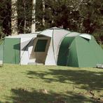 vidaXL Koepeltent 12-persoons waterdicht groen, Caravans en Kamperen, Tenten, Verzenden, Nieuw, Tot en met 2