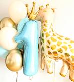 8-delige eerste verjaardag ballon set met Giraf, Verzenden, Nieuw, Versiering, Verjaardag