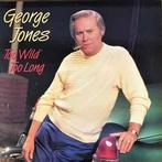 LP gebruikt - George Jones - Too Wild Too Long (USA, 1987), Verzenden, Zo goed als nieuw