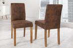 Eetkamerstoel Genua light Coffee Vintage Look - 35254