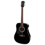 Richwood RD-12L-BK linkshandige zwarte akoestische western, Ophalen of Verzenden, Nieuw