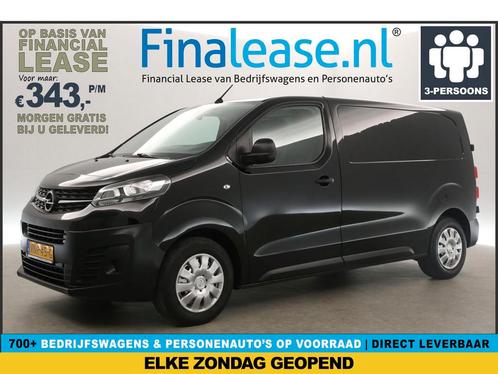 Opel Vivaro 1.5 CDTI L2H1 Airco Cruise PDC Elekpak €343pm, Auto's, Bestelauto's, Lease, Handgeschakeld, Diesel, Opel, Zwart, Verzenden