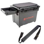 Ultimate Coast Seatbox (Incl. Kussen, Side Tray & Draagriem), Watersport en Boten, Hengelsport | Algemeen, Verzenden, Nieuw, Overige typen