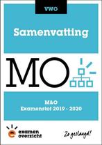 ExamenOverzicht - Samenvatting M&O VWO 9789492981172, Gelezen, Verzenden, ExamenOverzicht