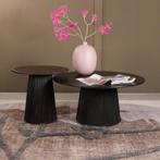 Dali ronde salontafel hout Ø50 cm - walnoot, Huis en Inrichting, Stoelen, Ophalen of Verzenden, Nieuw