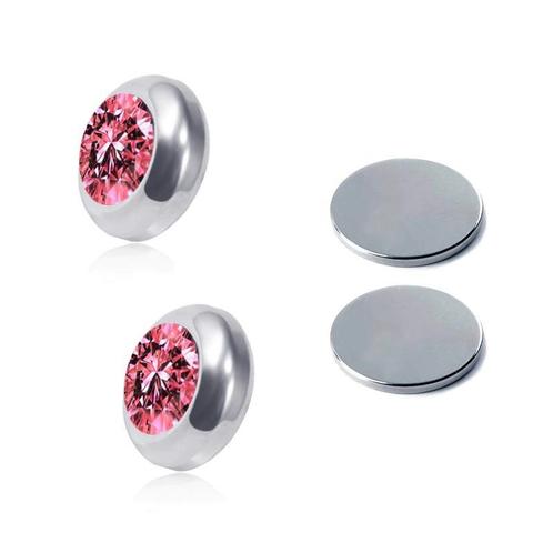 Fako Bijoux® - Oorbellen - Magneet - Magnetisch - RVS - 8mm, Sieraden, Tassen en Uiterlijk, Oorbellen, Verzenden
