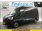 Renault Master T35 2.3 dCi L2H2 7 Pers DC Airco PDC €390pm, Auto's, Bestelauto's, Renault, Zwart, Nieuw, Lease