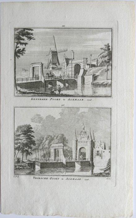 Nederland (7x) - Noord-Holland - Alkmaar; Merian - Spilman -, Boeken, Atlassen en Landkaarten