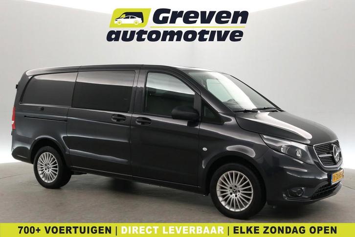 Mercedes-Benz Vito 114 CDI Lang Airco Cruise Camera Navi, Auto's, Bestelauto's, Lease, Handgeschakeld, Diesel, Zilver of Grijs