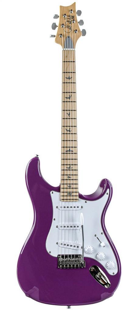 PRS SE Silver Sky Maple Summit Purple 2023, Muziek en Instrumenten, Snaarinstrumenten | Gitaren | Elektrisch, Solid body, Gebruikt