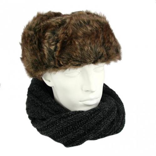 Bruine Russische bontmuts polar - Bontmutsen, Kleding | Dames, Mutsen, Sjaals en Handschoenen, Verzenden