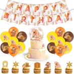 41-delige paarden decoratie set Happy Birthday deLuxe, Verzenden, Nieuw, Overige soorten