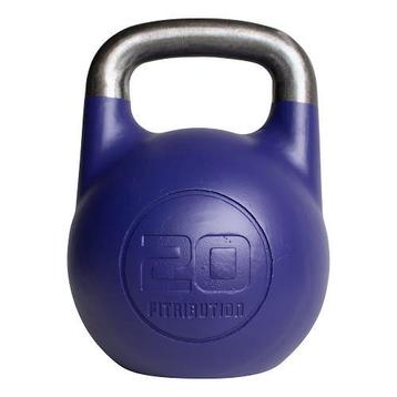 Competitie kettlebells uit voorraad leverbaar 4 tot 48kg !!!