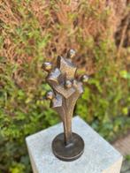 Bronzen familiebeeld 5 personen - Tuinsculptuur - Woonruimte, Verzenden, Nieuw, Metaal, Abstract beeld