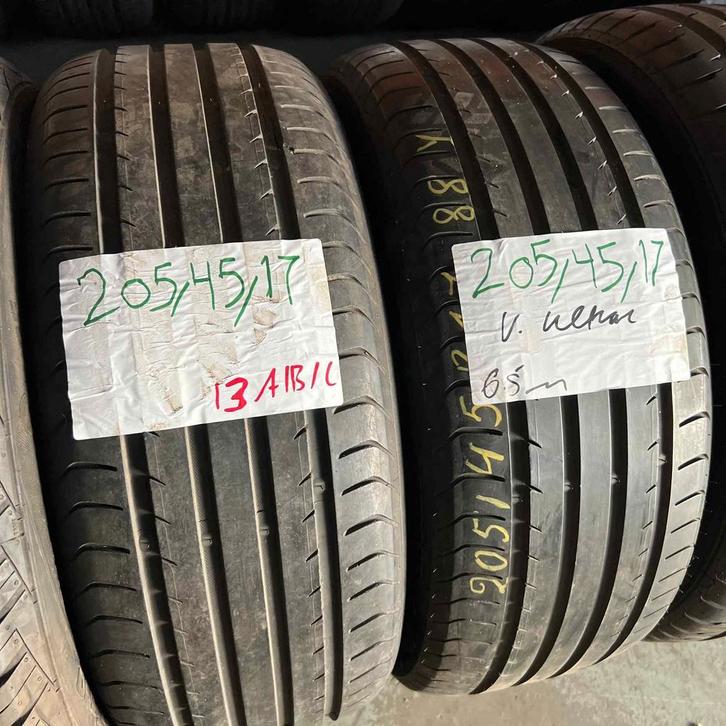 2 x Vredestein Ultrac 205-45-17 Zomerbanden 6,5mm, Auto-onderdelen, Banden en Velgen, 17 inch, Zomerbanden, 205 mm, Personenwagen