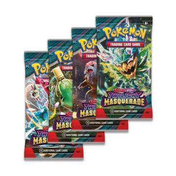 Pokemon Twilight Masquerade Booster Pack beschikbaar voor biedingen