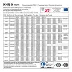 ProPlus Sneeuwkettingen - Ø 9 mm - KNN80 - 2 stuks (Winter), Auto diversen, Sneeuwkettingen, Ophalen of Verzenden, Nieuw