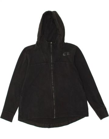 NIKE Mens Zip Hoodie Sweater Small Black beschikbaar voor biedingen