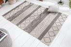 Handgeweven wollen tapijt YARN 240x160cm grijs beige, Nieuw, Ophalen of Verzenden